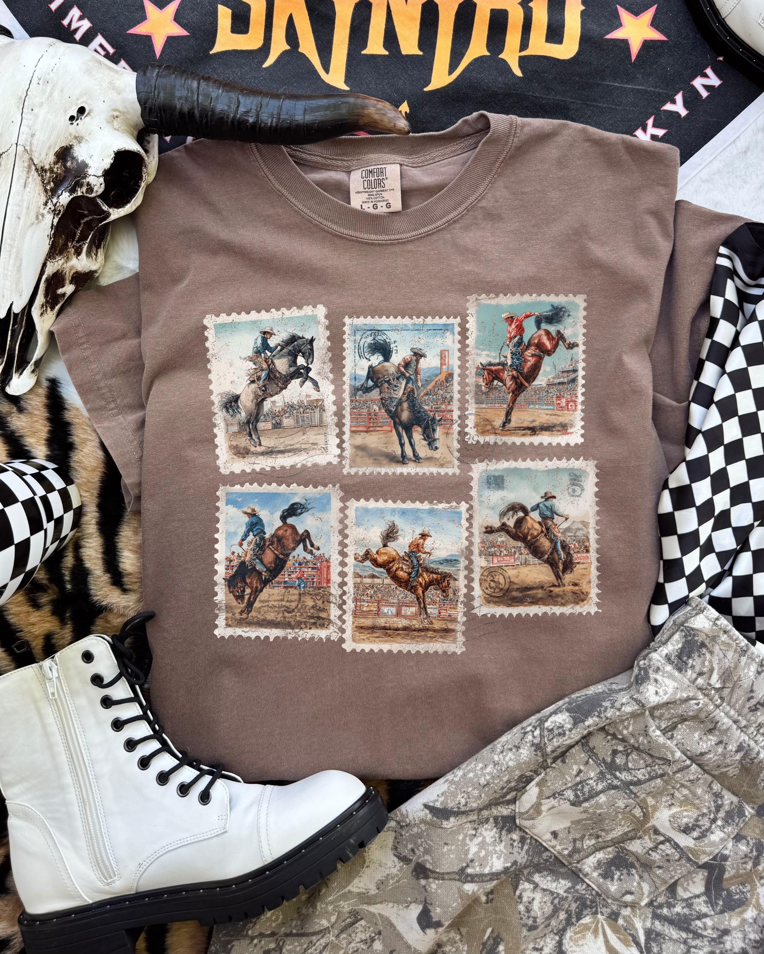 Western Postage Tee