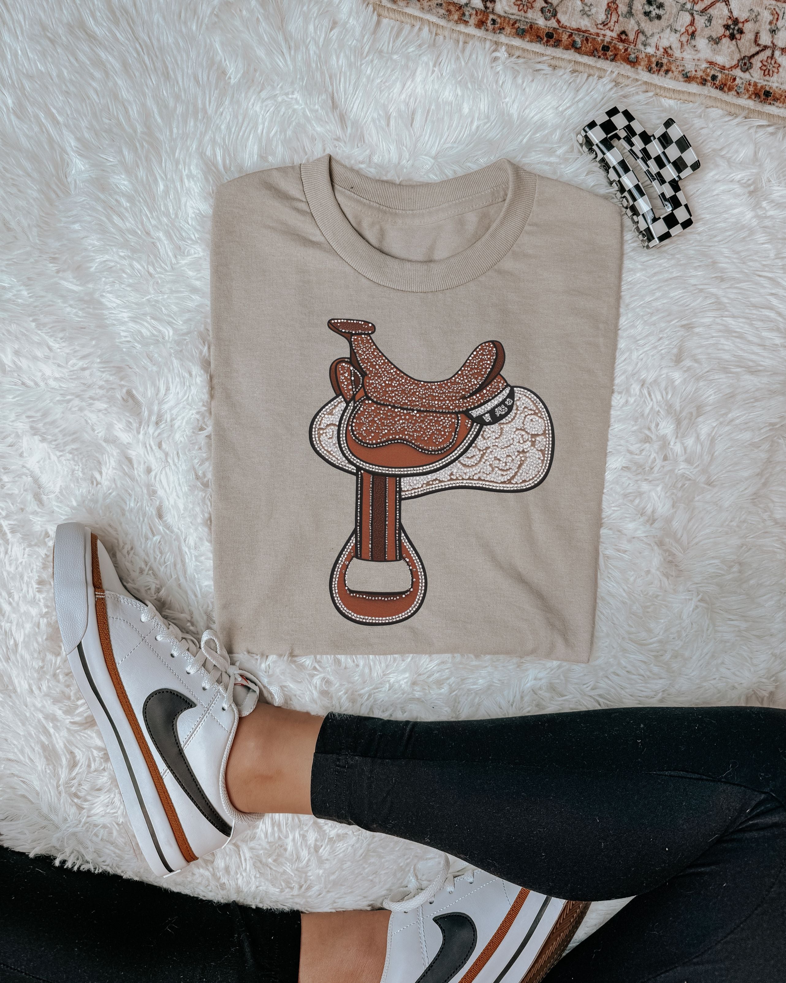 Diamond Saddle Tee