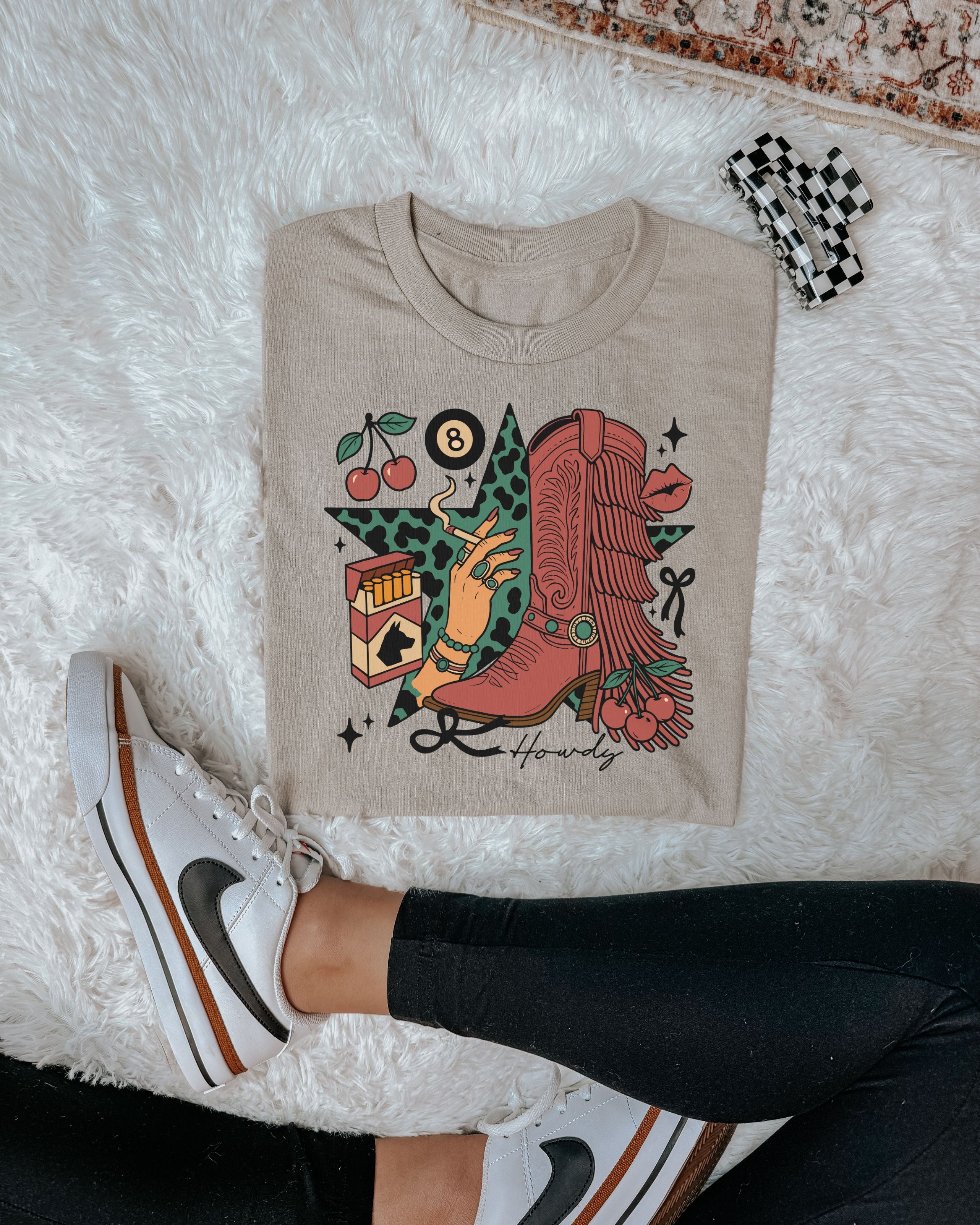 Cherry Cowgirl Tee