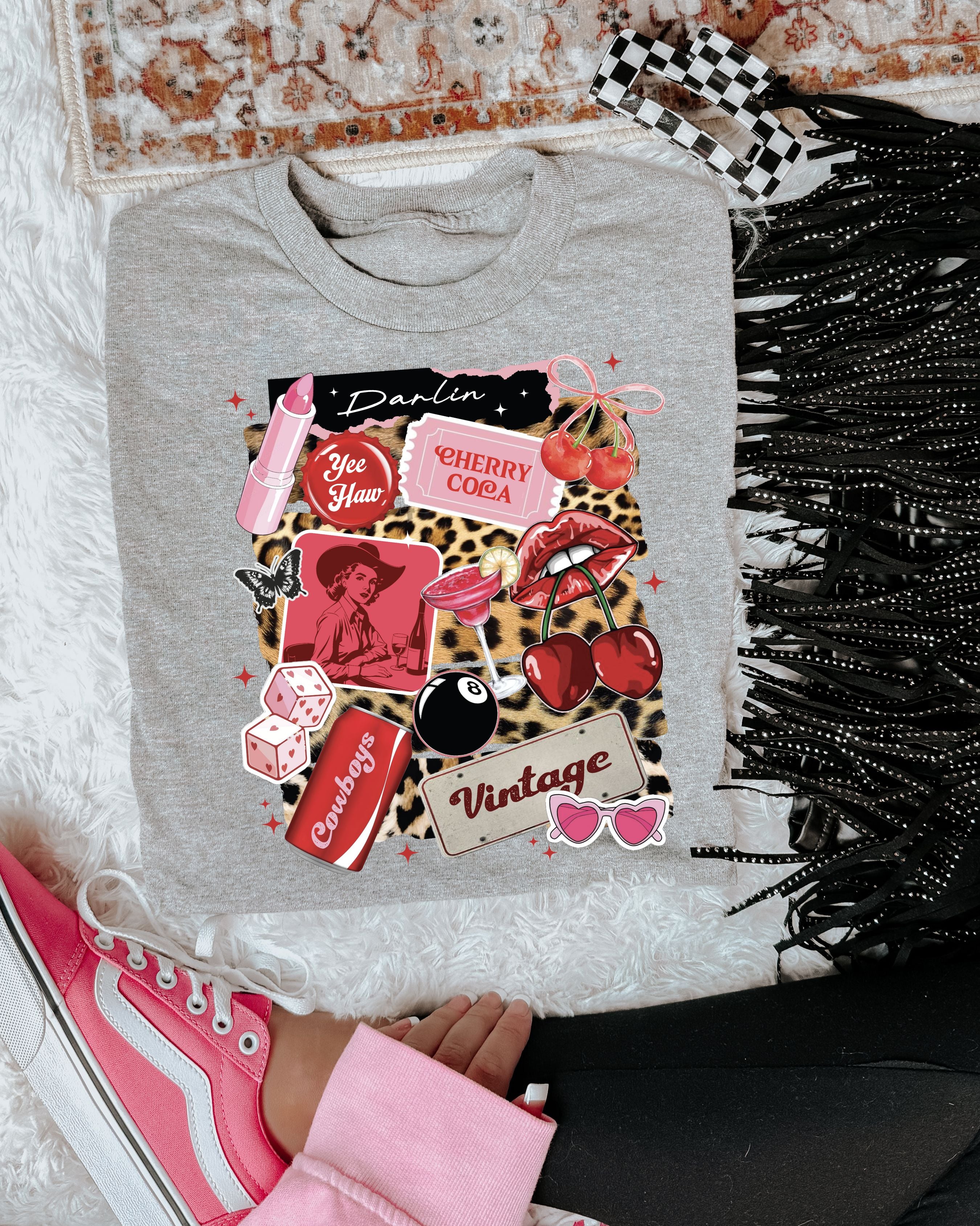 Cherry Cola Tee (Ash)