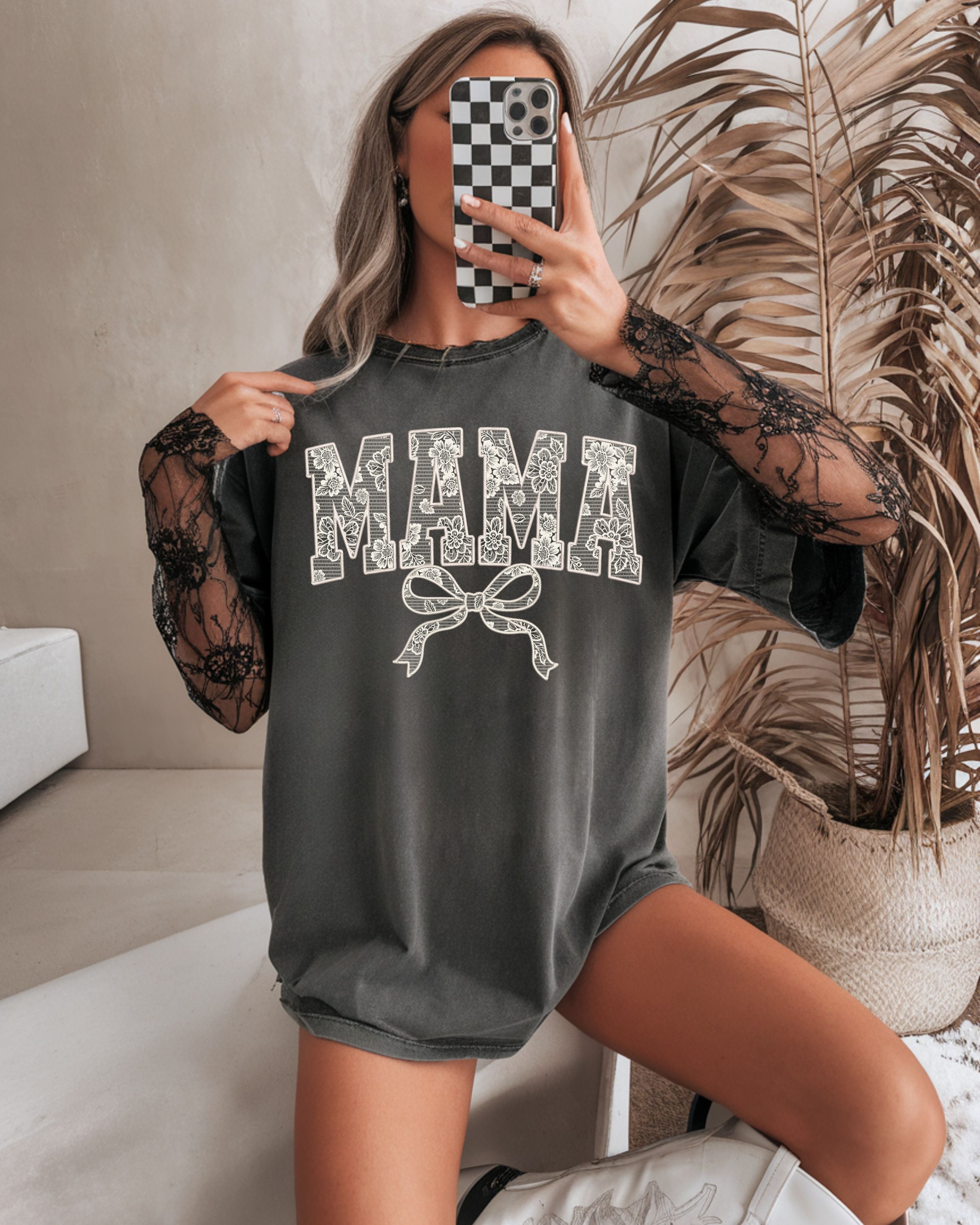 Mama Lace Tee
