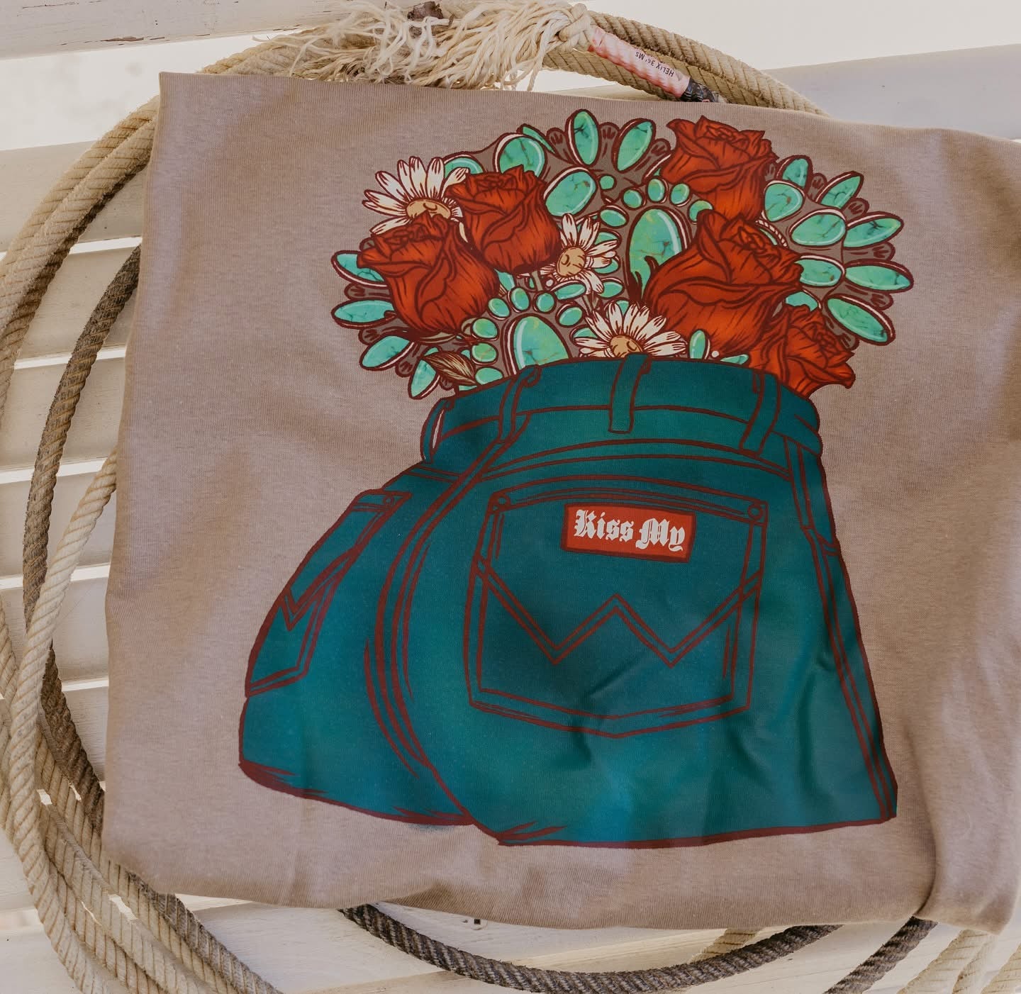 Kiss My Tee (Savanna Brown)